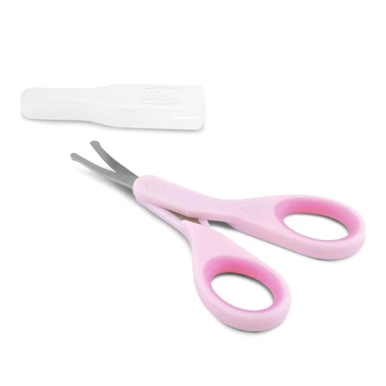 Chicco Baby Nail Scissors - Pink | مقص أظافر للأطفال من شيكو - وردي - Image 3