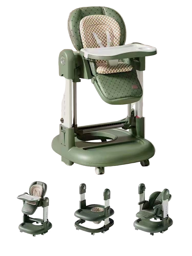 Umbrella 3-in-1 High Chair, Walker, and Rocker K10 | كرسي طعام مرتفع للأطفال من امبريلا 3 في 1 كرسي طعام و مشاية وكرسي هزاز - Image 2