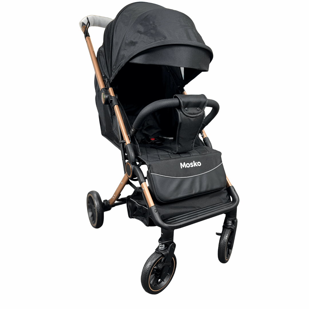 Mosko Baby Stroller M100B | عربة أطفال موسكو M100B - Image 4