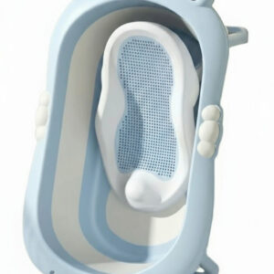 Silicone bathtub + shower chair and thermometer | بانيو سيلكون + كرسى استحمام وترمومتر