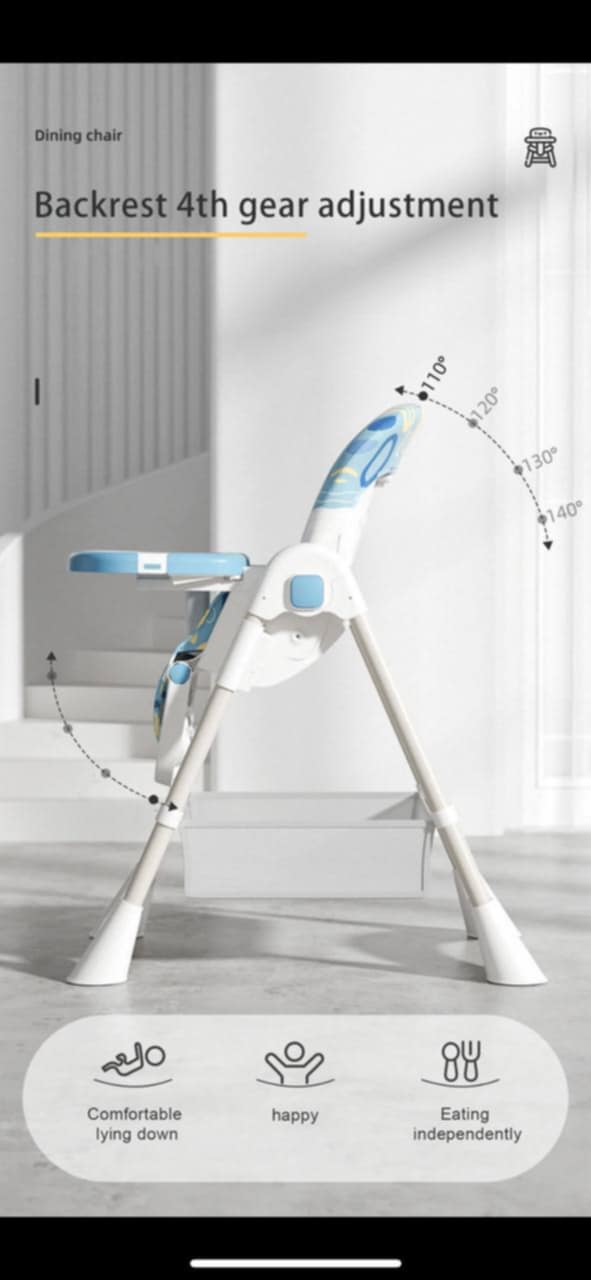 Dining Chair Levels for Kids | كرسي اكل مستويات للكرسي - Image 4