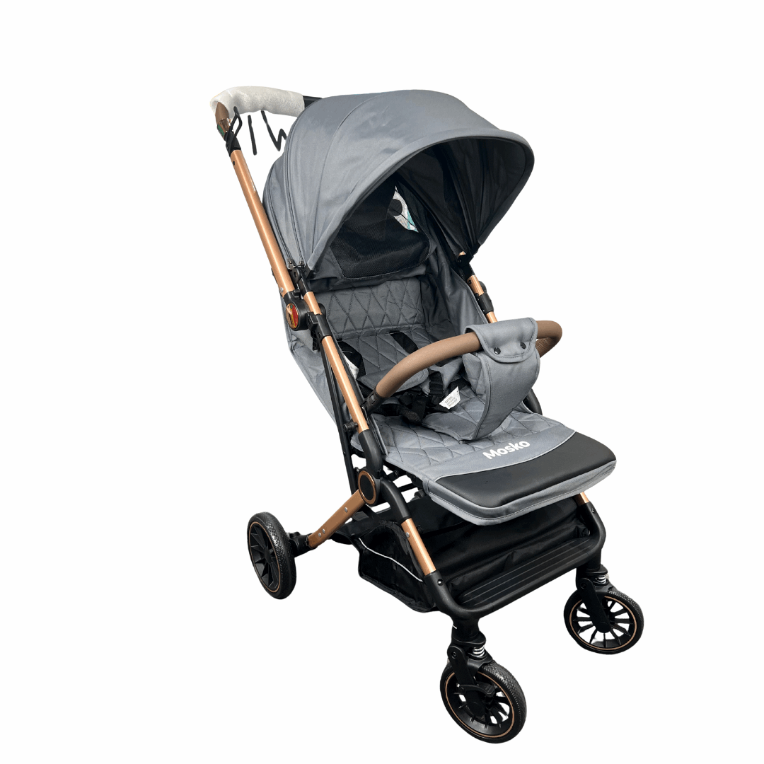 Mosko Baby Stroller M100B | عربة أطفال موسكو M100B - Image 5