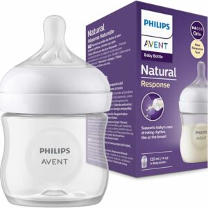 Philips Avent Natural Response Bottle  (0M+)125ml- 1 Pack