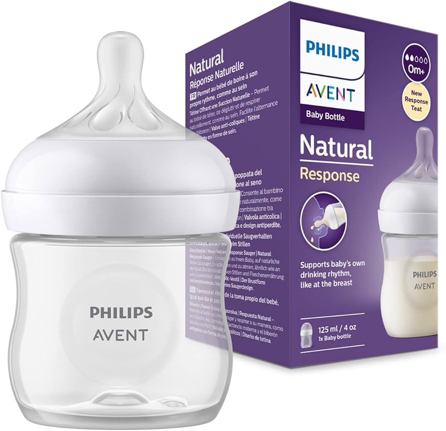 Philips Avent Natural Response Bottle (0M+)125ml- 1 Pack