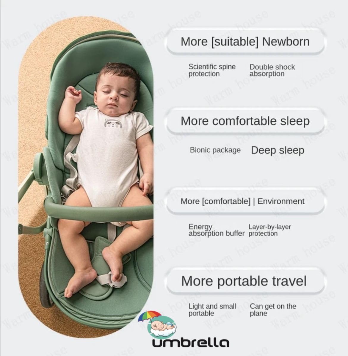 Umbrella stroller x9 - Image 5