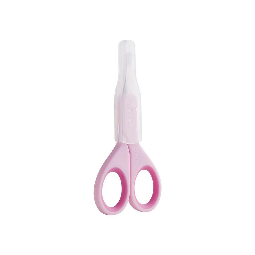 Chicco Baby Nail Scissors - Pink | مقص أظافر للأطفال من شيكو - وردي - Image 2
