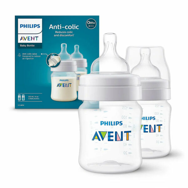 Philips Avent Anti-colic baby Bottle - (0M+) 125ml- 2 Pack