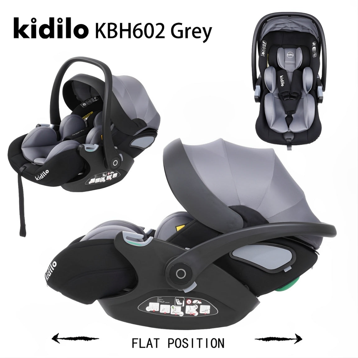 Kidilo Car Seat KBH602 | كارسيت كيديلو - Image 2