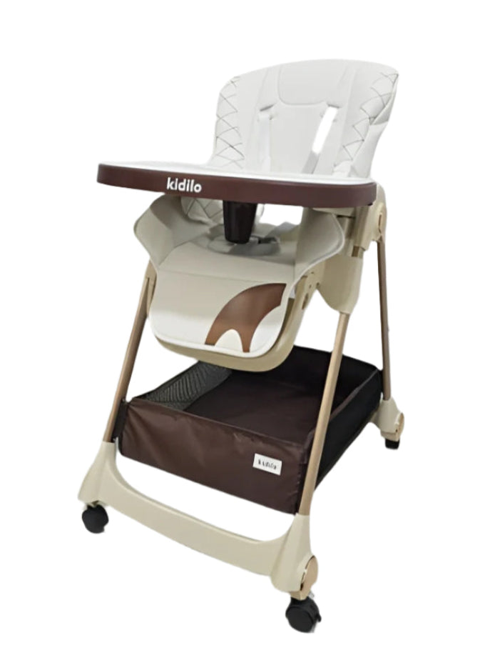 كرسي طعام للاطفال من كيديلو | Kidillo Baby High Chair - Image 3