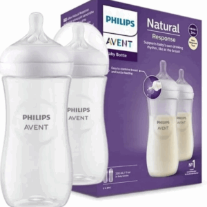 Philips Avent Natural Response Bottle  (3m+) 330ml- 2 Pack