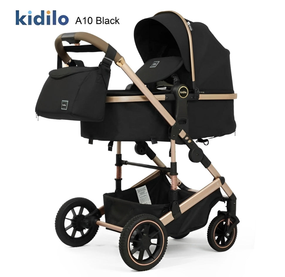 Kidilo Carry Cot with Bag A10 | عربية كيديلو كاريكوت بالشنطة - Image 2