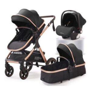 Belecoo x1D + Carseat  عربية اطفال بليكو مع مقعد للسياره