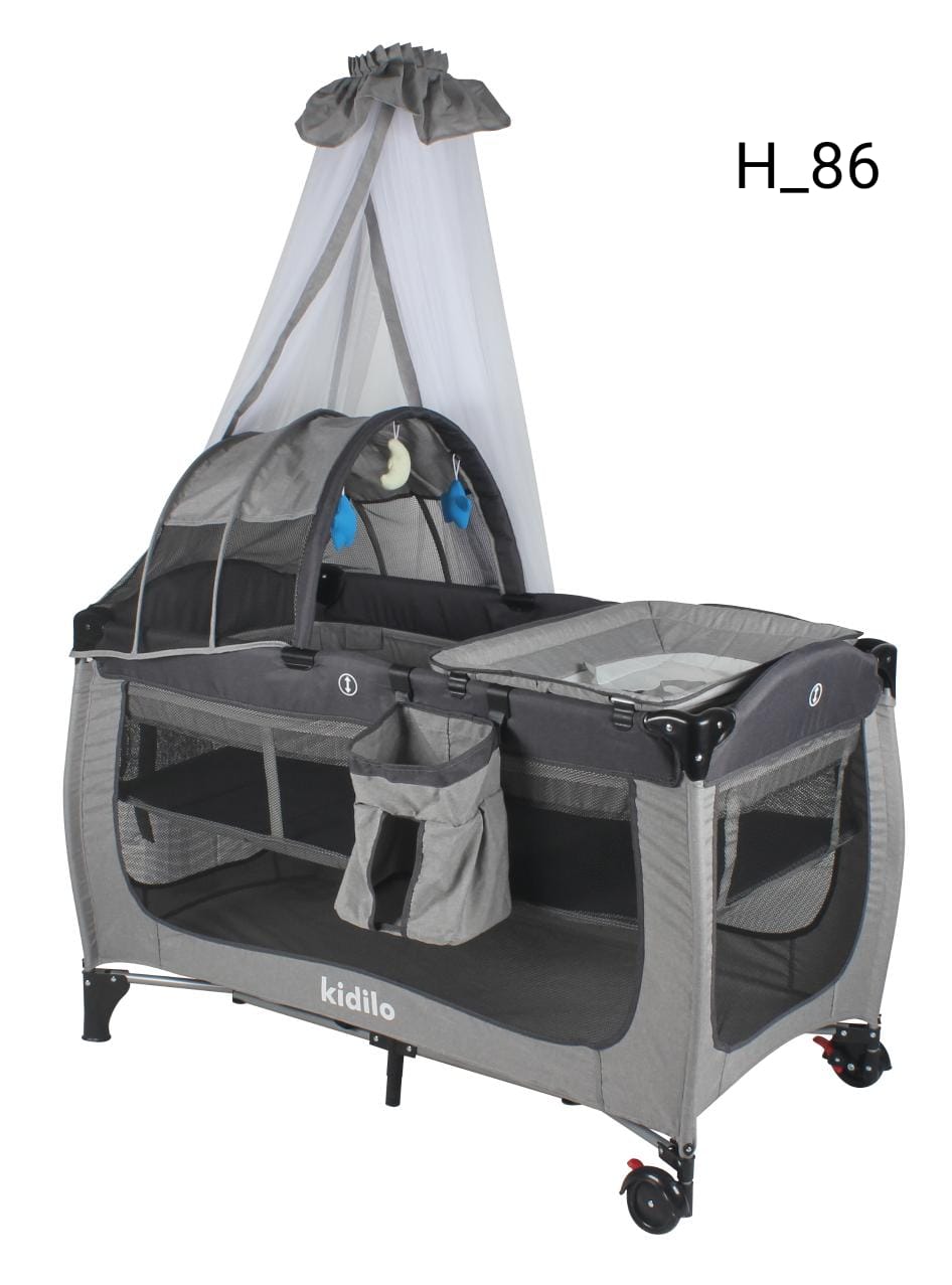 Kidilo Baby Bed H_86 | سرير أطفال كيديلو H_86 - Image 2