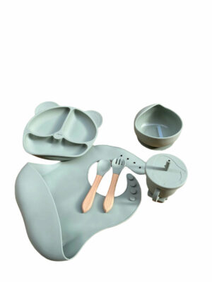 Silicone food set طقم طعام سيليكون ٦ قطع