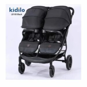 Kidilo twins stroller lb100 | عربة الأطفال التوأم كيديلو