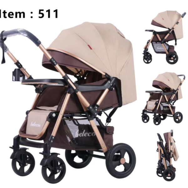 Belecoo Stroller 511 - عربة اطفال