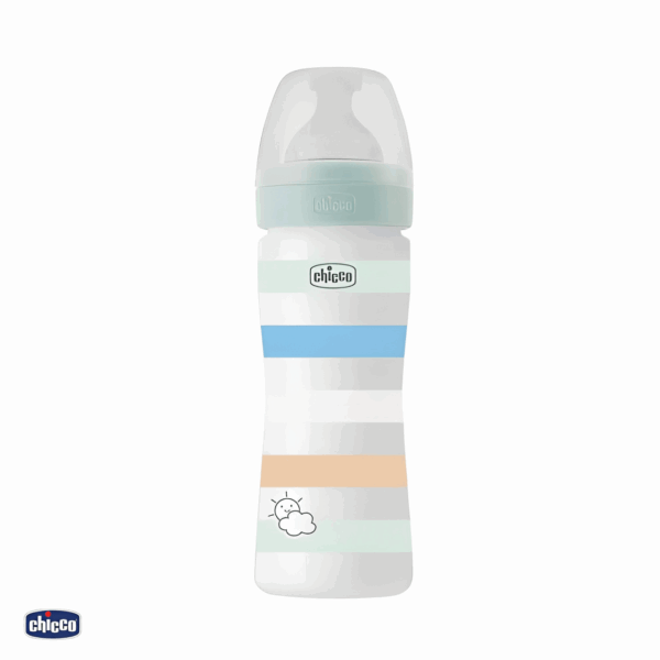 Chicco Bottle WB 250ML Silcon - ببرونه ويل بينج من شيكو 250 مل سليكون