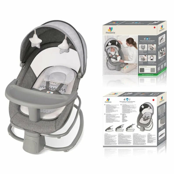 Mastela Baby Bouncer 4 in 1  - كرسي ماستيلا هزاز وموسيقى