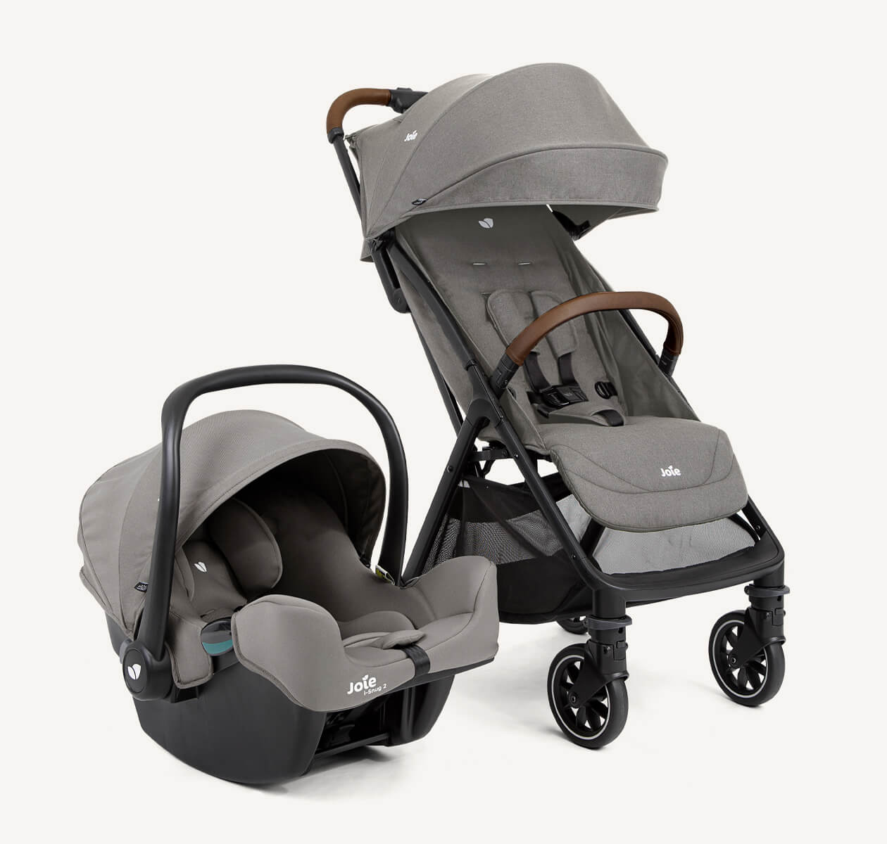 Joie Pact Pro Travel System Pebble