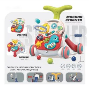 مشاية وبيبي ووكر طرابيزة  - Baby Walker and Table UID32