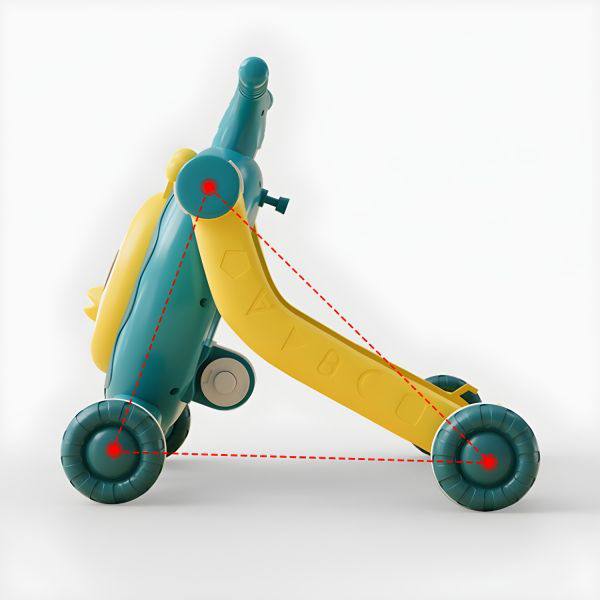Baby Walker & Seat Scooter | بيبى واكر وكرسى زحافه - Image 5