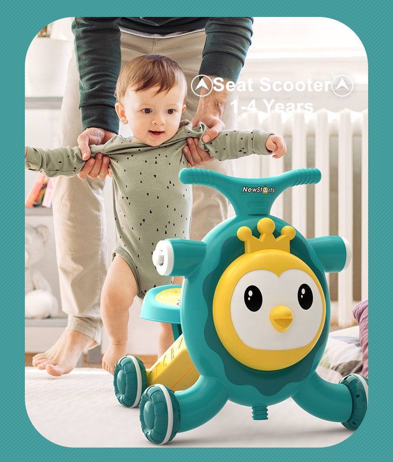 Baby Walker & Seat Scooter | بيبى واكر وكرسى زحافه - Image 3