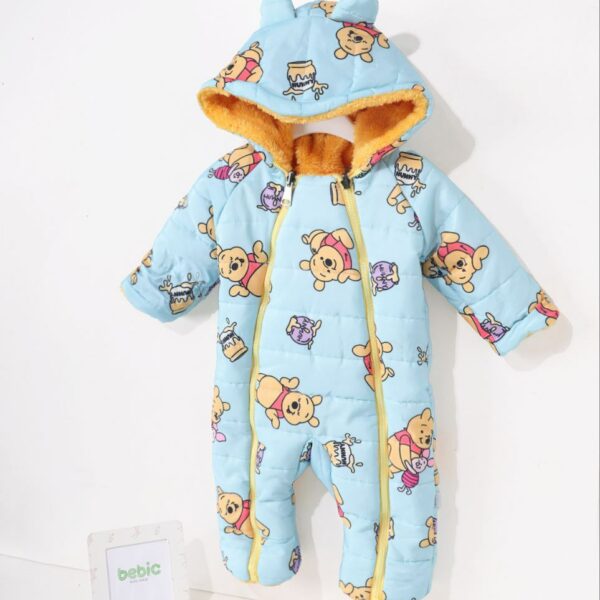 سالوبيت وتر بروف دبل فيس  بوة فرو مطرز ووتر بروف