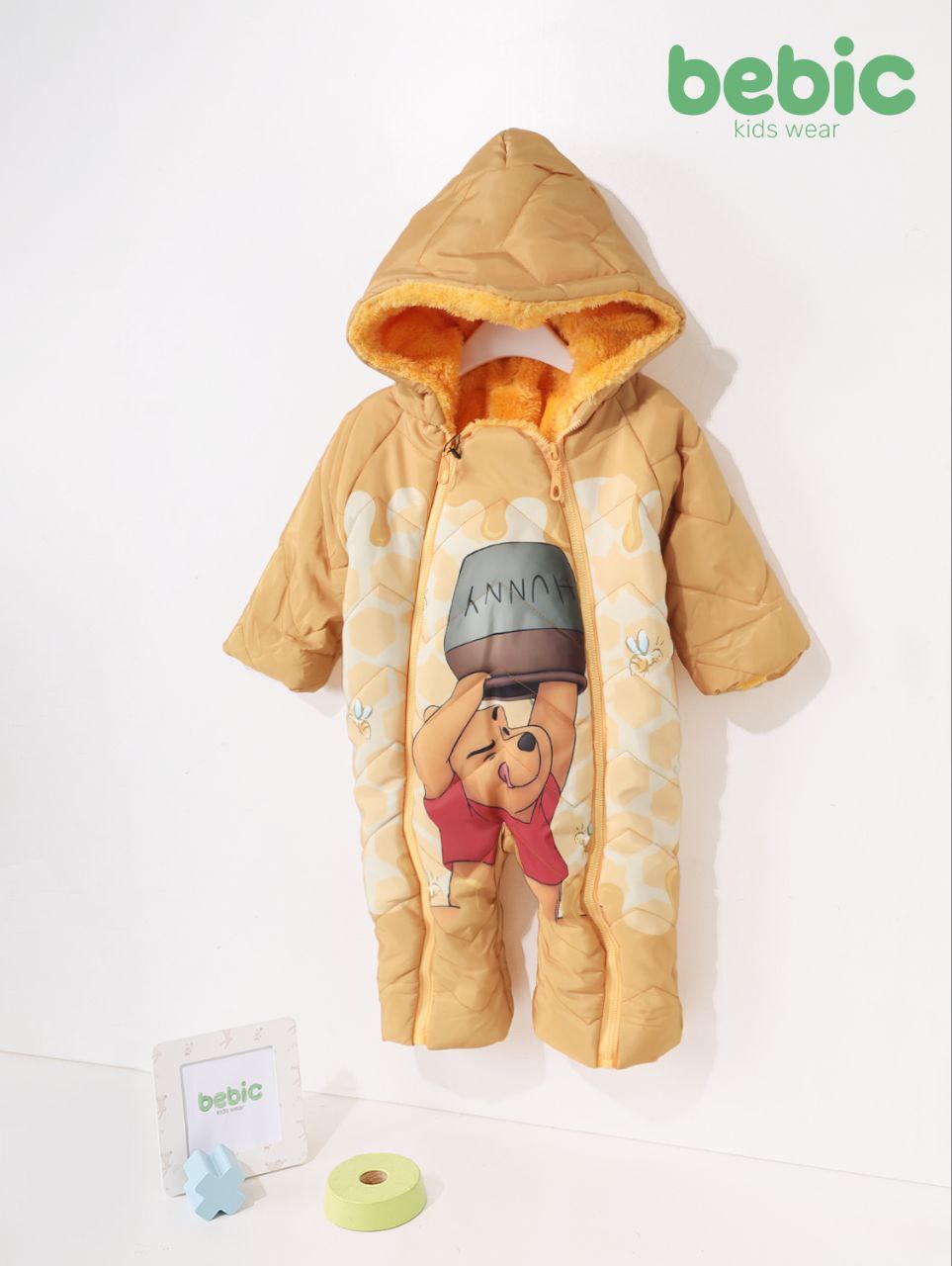 سالوبيت وتر بروف دبل فيس ويني بوة فرو مطرز ووتر بروف