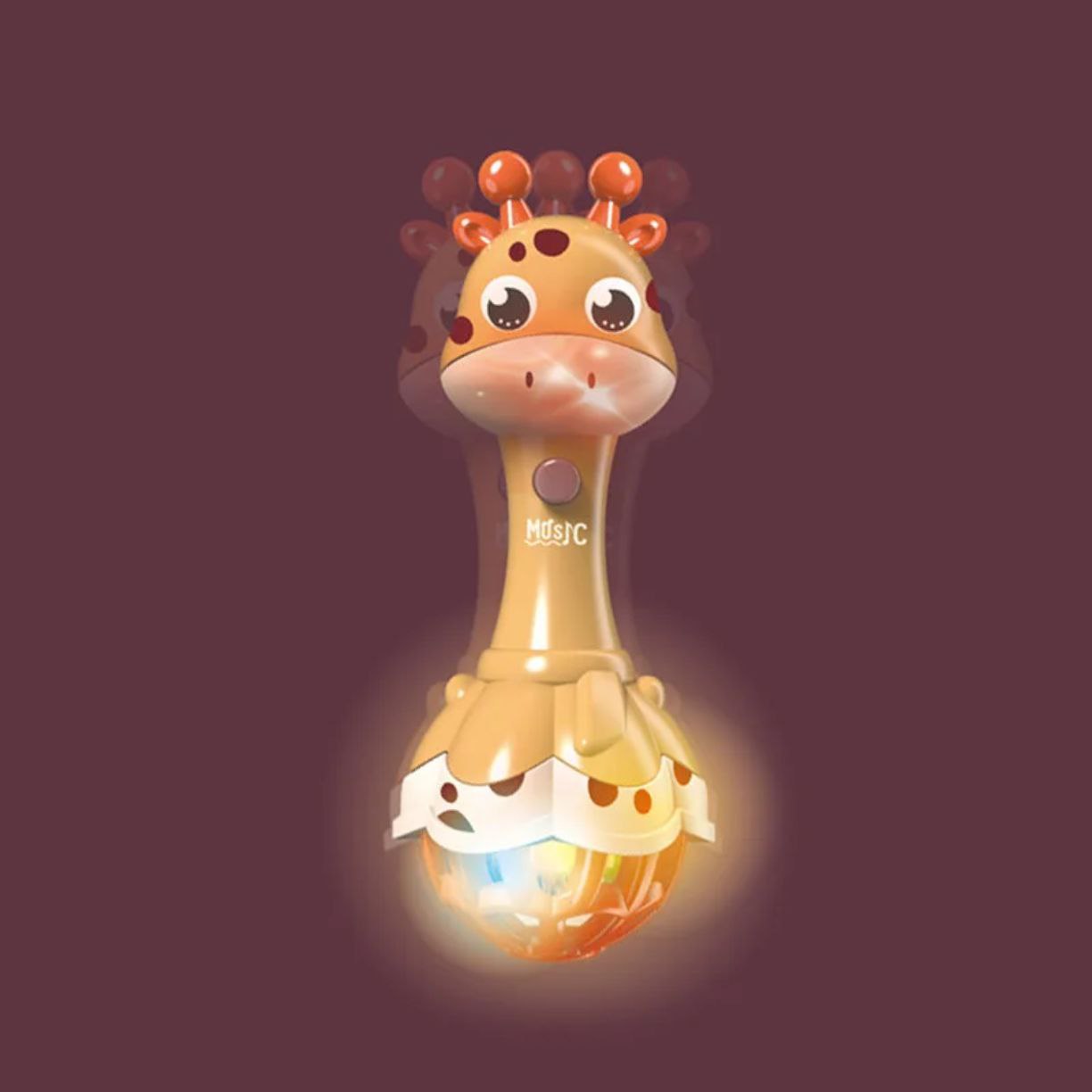 لعبة خشخيشة بيبي على شكل زرافة - Image 3