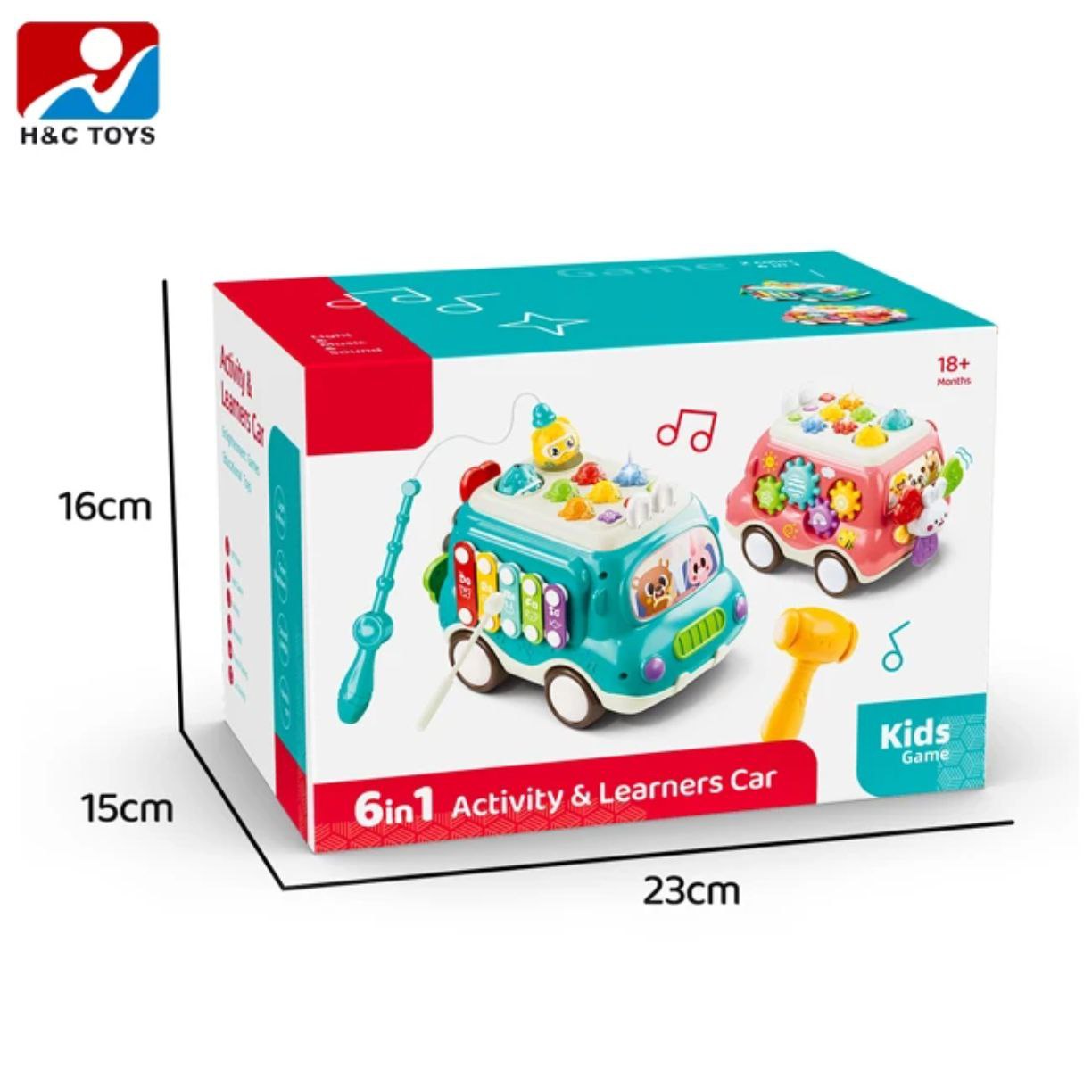 سيارة الأنشطة والتعلم المتعددة (6 في 1) - Image 5