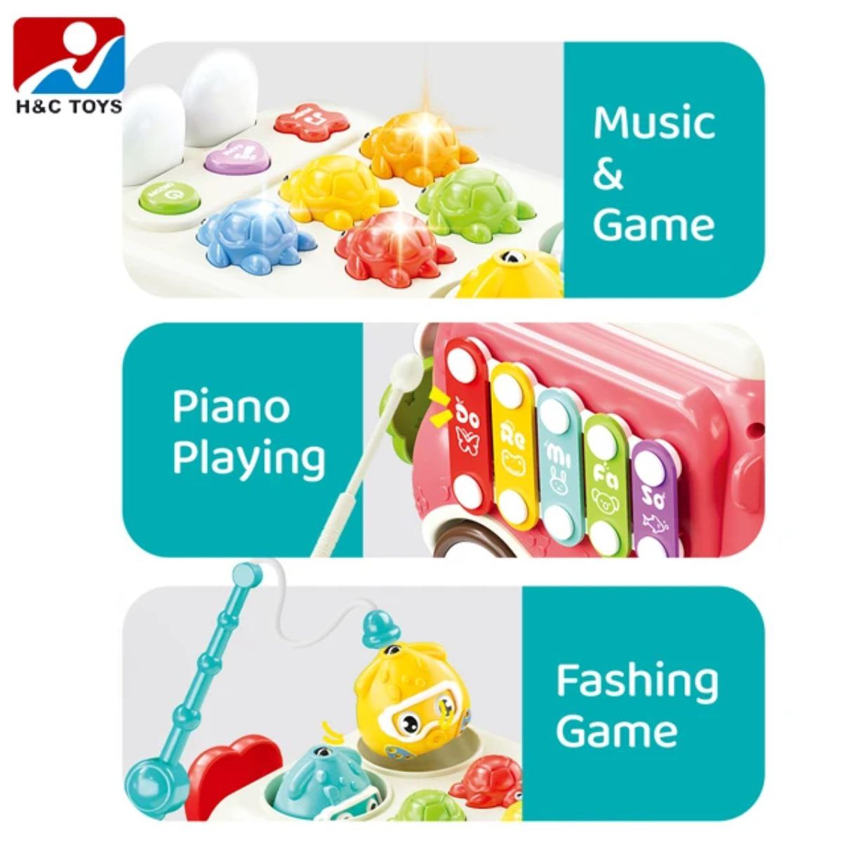 سيارة الأنشطة والتعلم المتعددة (6 في 1) - Image 4