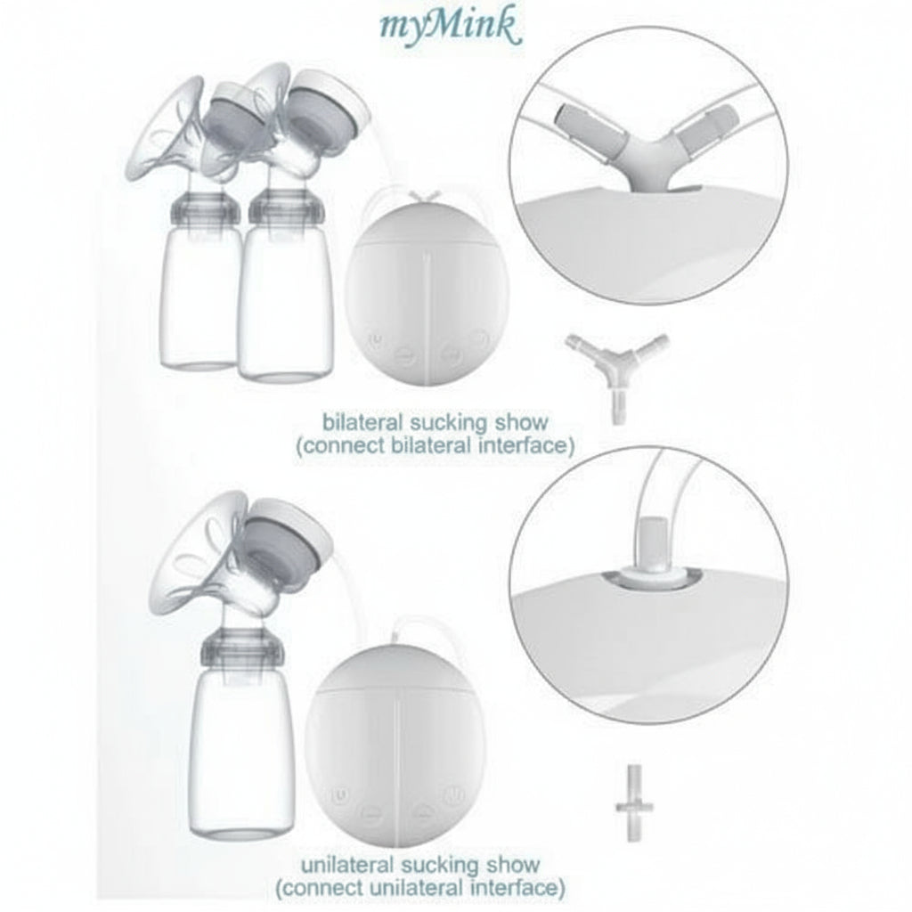Electric Breast Pump شفاط حليب كهربائي مزدوج - Image 2