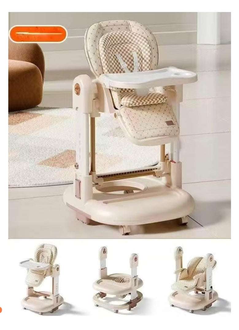 Umbrella 3-in-1 High Chair, Walker, and Rocker K10 | كرسي طعام مرتفع للأطفال من امبريلا 3 في 1 كرسي طعام و مشاية وكرسي هزاز - Image 8
