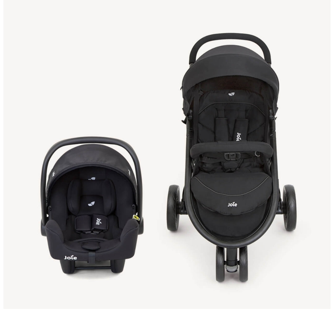 Joie Litetrax 3 Travel System Coal - Image 2