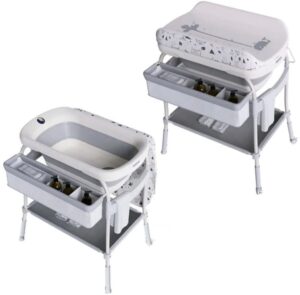 ترابيزه غيار و بانيو استحمام |
Baby bath stand & diaper changer
