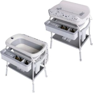 ترابيزه غيار و بانيو استحمام |
Baby bath stand & diaper changer