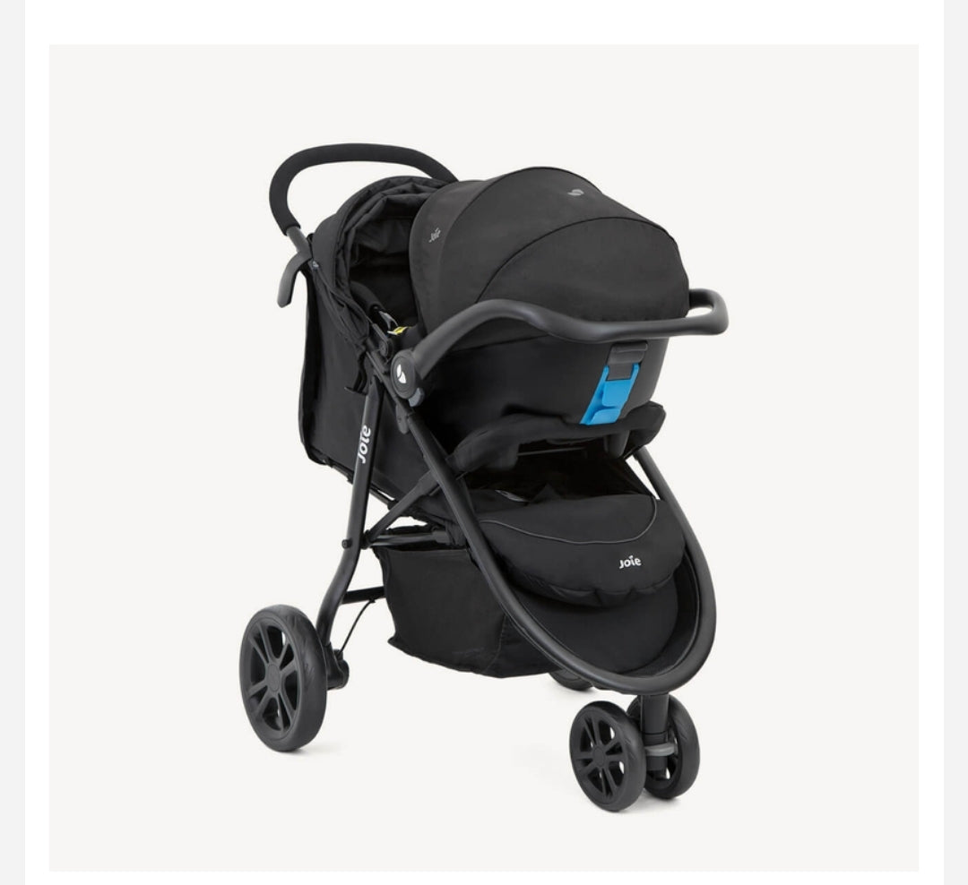 Joie Litetrax 3 Travel System Coal