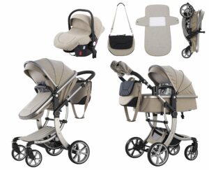 Kidilo Stroller G600 + Car seat | عربة أطفال كيديلو G600 + مقعد سيارة