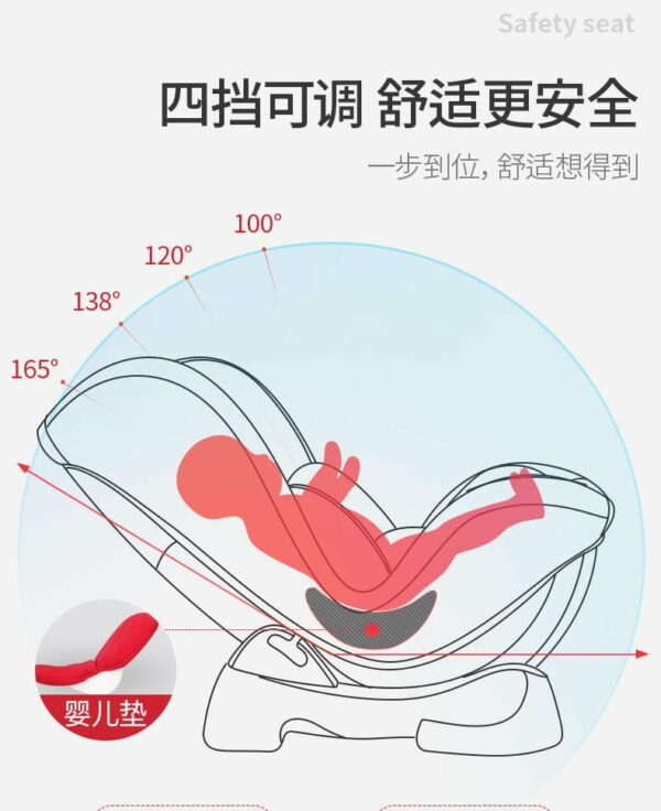 Umbrella Multi-Stage Car Seat from Birth to 4 Years - Black | كرسي سياره من امبريلا متعدد المراحل من عمر الولاده الي ٤ سنوات -اسود
