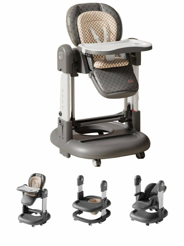 1755031211159688523_1.jpg Umbrella 3-in-1 High Chair, Walker, and Rocker K10 | كرسي طعام مرتفع للأطفال من امبريلا 3 في 1 كرسي طعام و مشاية وكرسي هزاز
