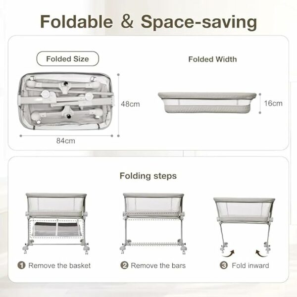 Kidilo Baby Bed BP-301 سرير أطفال كيديلو