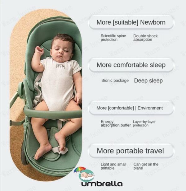 Travel system Umbrella stroller x9 + Car Seat