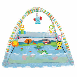 Baby-Play-Gym-Mat-with-15-Balls-Tiibaby-73156.jpg Baby Play Gym Green Owl Mat with 15 Balls Tiibaby 73156 | بساط لعب للأطفال على شكل بومة خضراء مع 15 كرة من Tiibaby