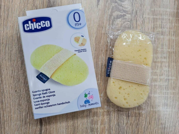 Chicco Baby Jem Sponge Bath Glove | ليفة استحمام شيكو