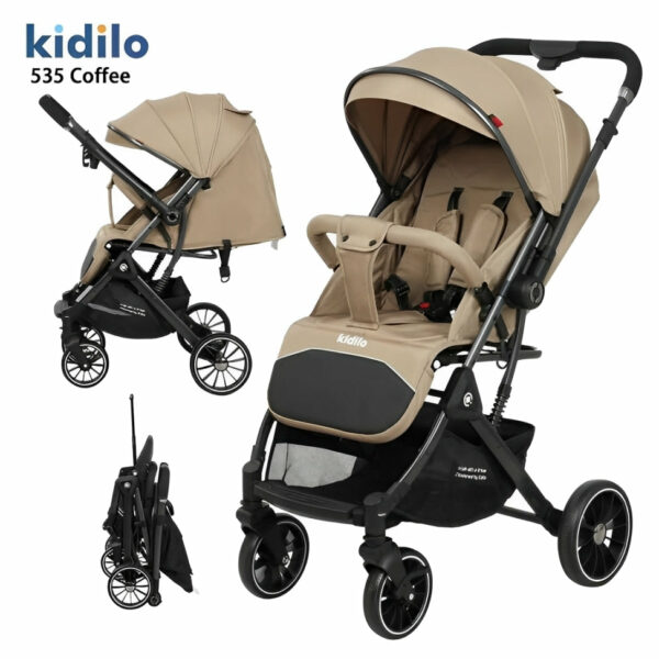 IMG_70253B54FA91-1.jpg Kidilo Stroller 535 | عربية أطفال من كيديلو ذراع قلاب