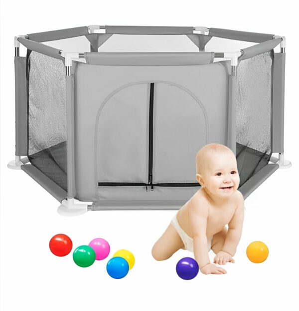 خيمة سداسية وبيت كور للأطفال | Hexagonal Tent and House Ball for Kids