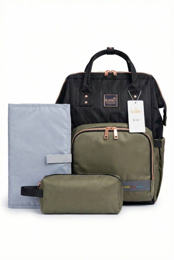 Kidilo All-in-One Diaper Bag-حقيبة أطفال