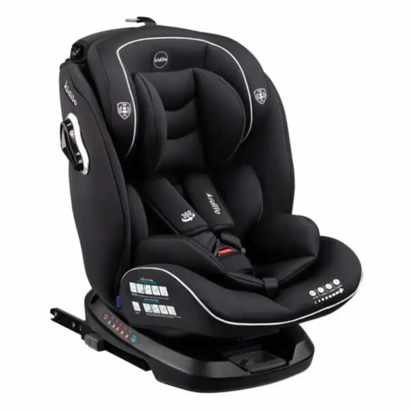 Kidilo_isofix_carseat_KBH311_Black.jpg كرسي سيارة كيديلو KBH311 - ٣ مراحل بتقنية متطورة | Kidillo KBH311 Car Seat - 3 Stages with Advanced Technology