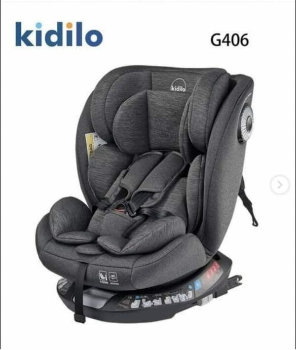كرسي سيارة كيديلو G406 pro - ٣ مراحل بتقنية متطورة | Kidillo G406 pro Car Seat - 3 Stages with Advanced Technology