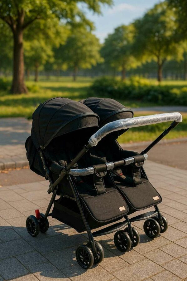 WhatsAppImage2025-10-22at21-51-07-dbd371ce-_2.jpg Umbrella Twins stroller Bounty | امبريلا توام جنبي دراع قلاب